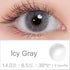Queen Icy Gray Colored Contacts | Colored Contacts | FreshGo