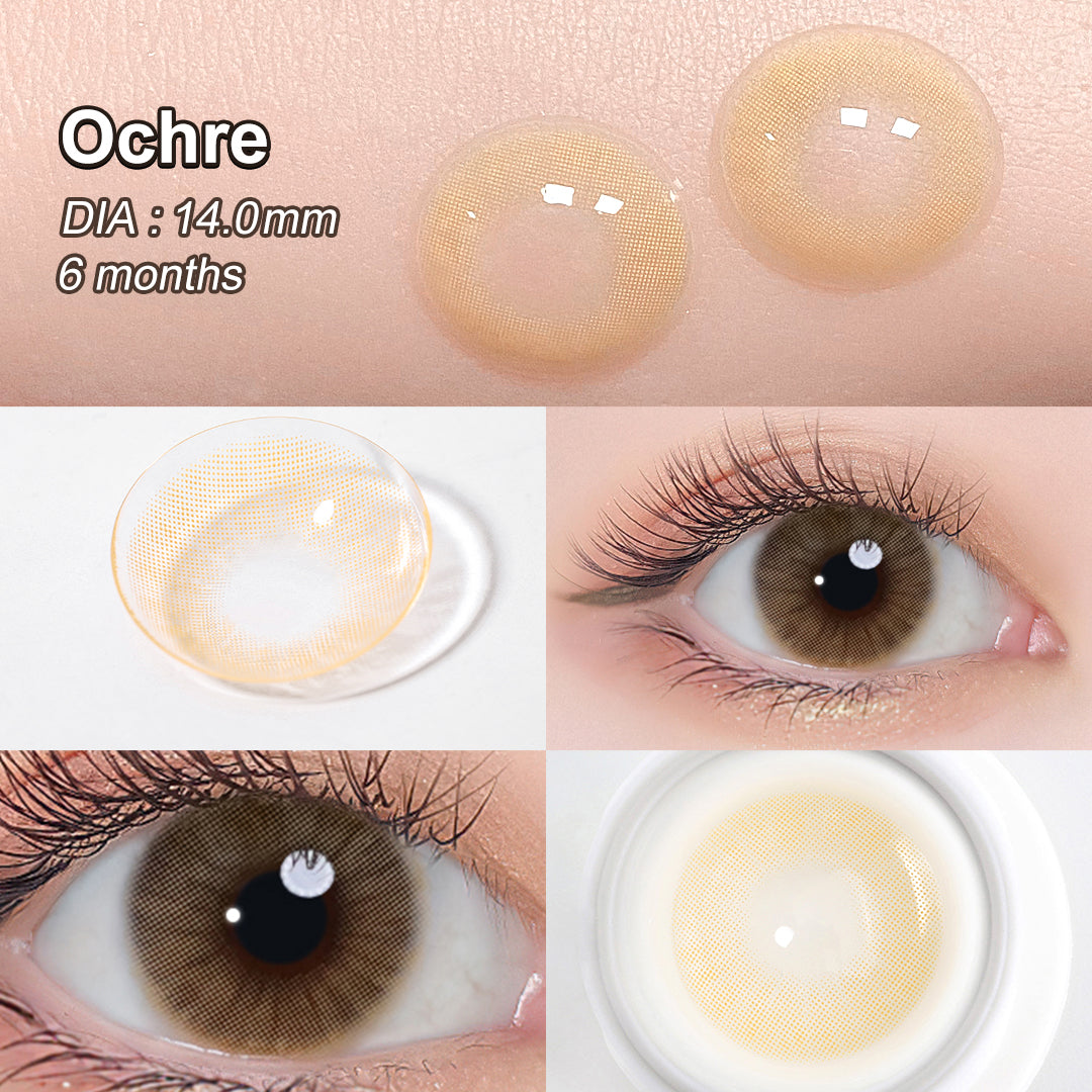 Queen Ochre Colored Contacts - Image 3 | Colored Contacts | FreshGo