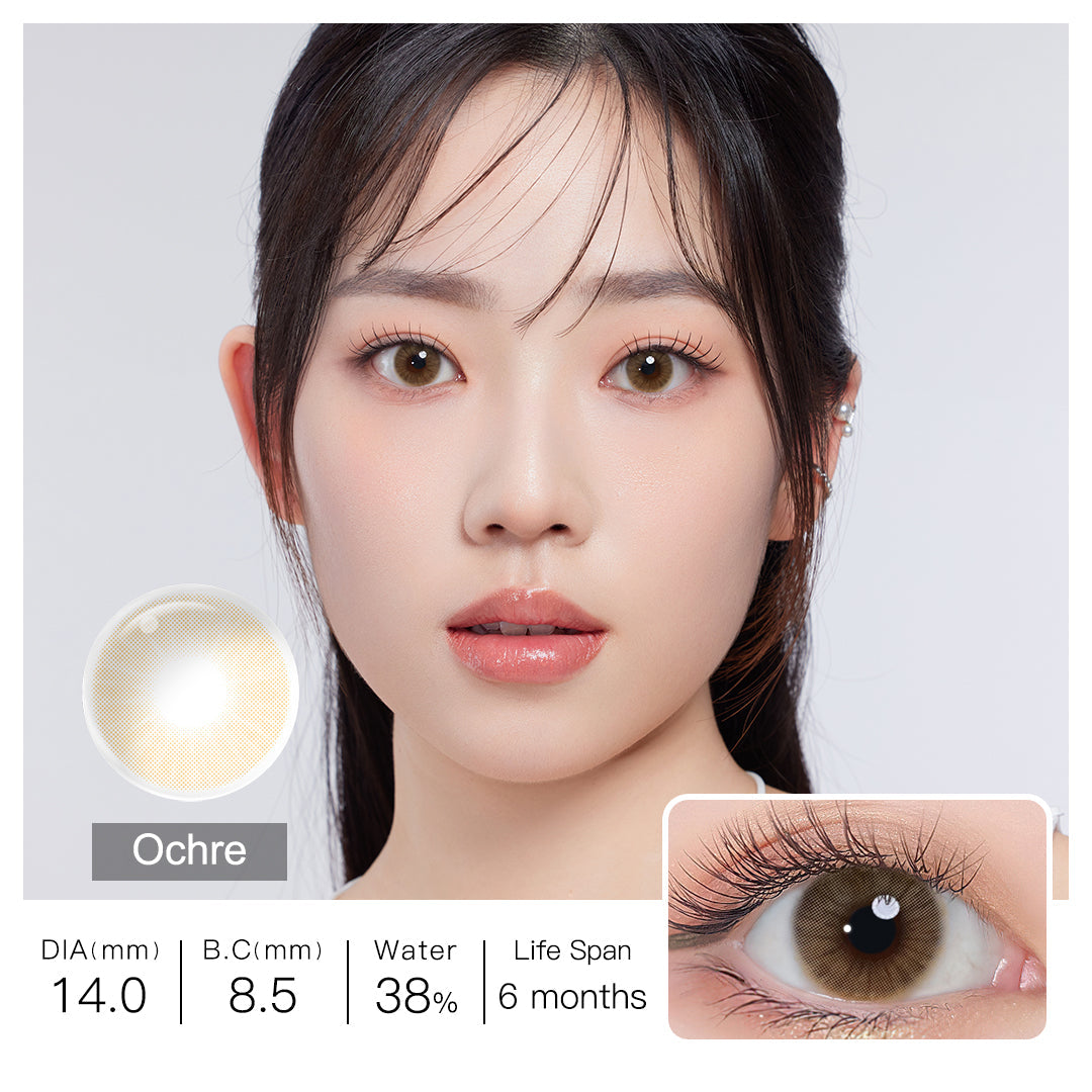 Queen Ochre Colored Contacts - Image 4 | Colored Contacts | FreshGo