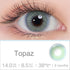 Queen Topaz Blue Colored Contacts | Colored Contacts | FreshGo