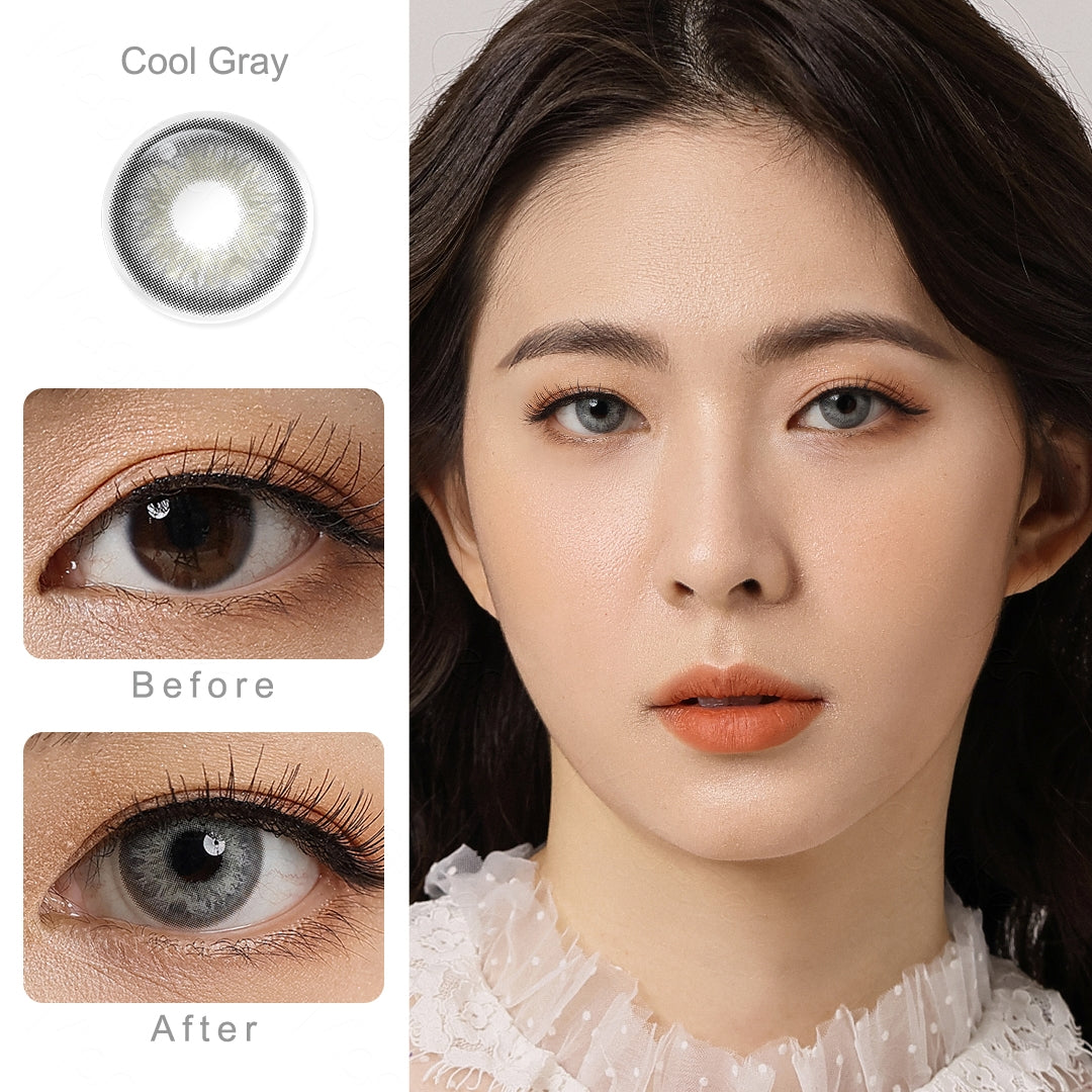 Iris Cool Gray Colored Contacts - Image 2 | Colored Contacts | FreshGo