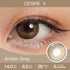 Desire Amber Gray Colored Contacts | Colored Contacts | FreshGo