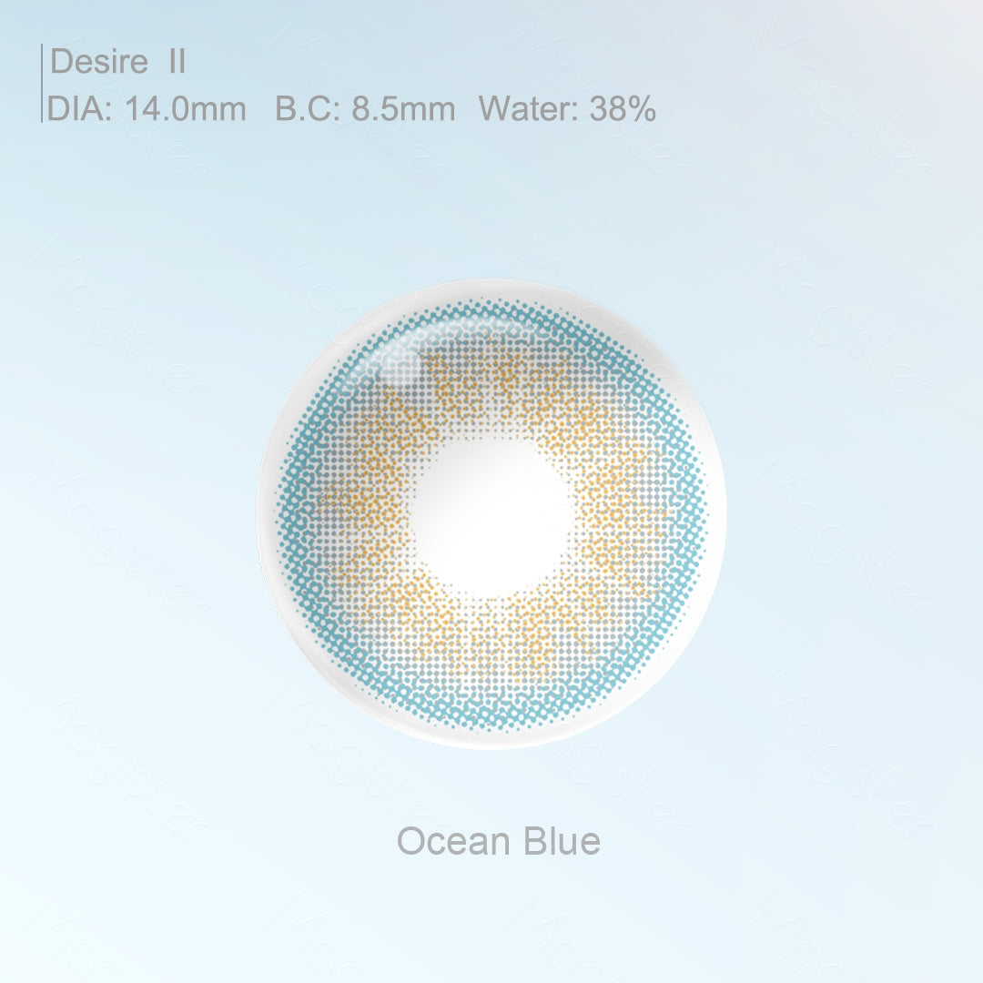 Desire Ocean Blue Colored Contacts - Image 5 | Colored Contacts | FreshGo