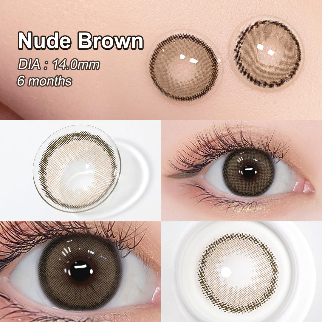 Roze Nude Brown Colored Contacts - Image 3 | Colored Contacts | FreshGo