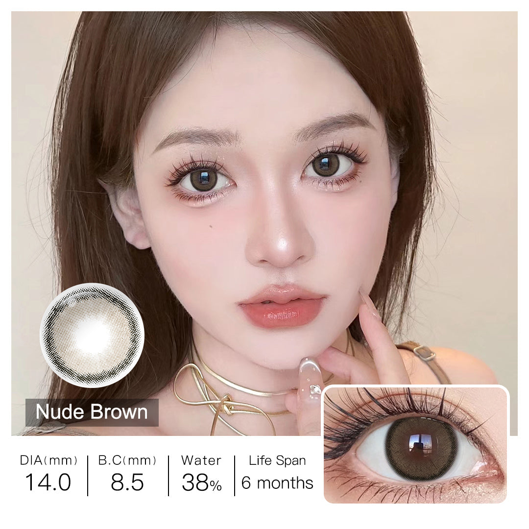 Roze Nude Brown Colored Contacts - Image 4 | Colored Contacts | FreshGo