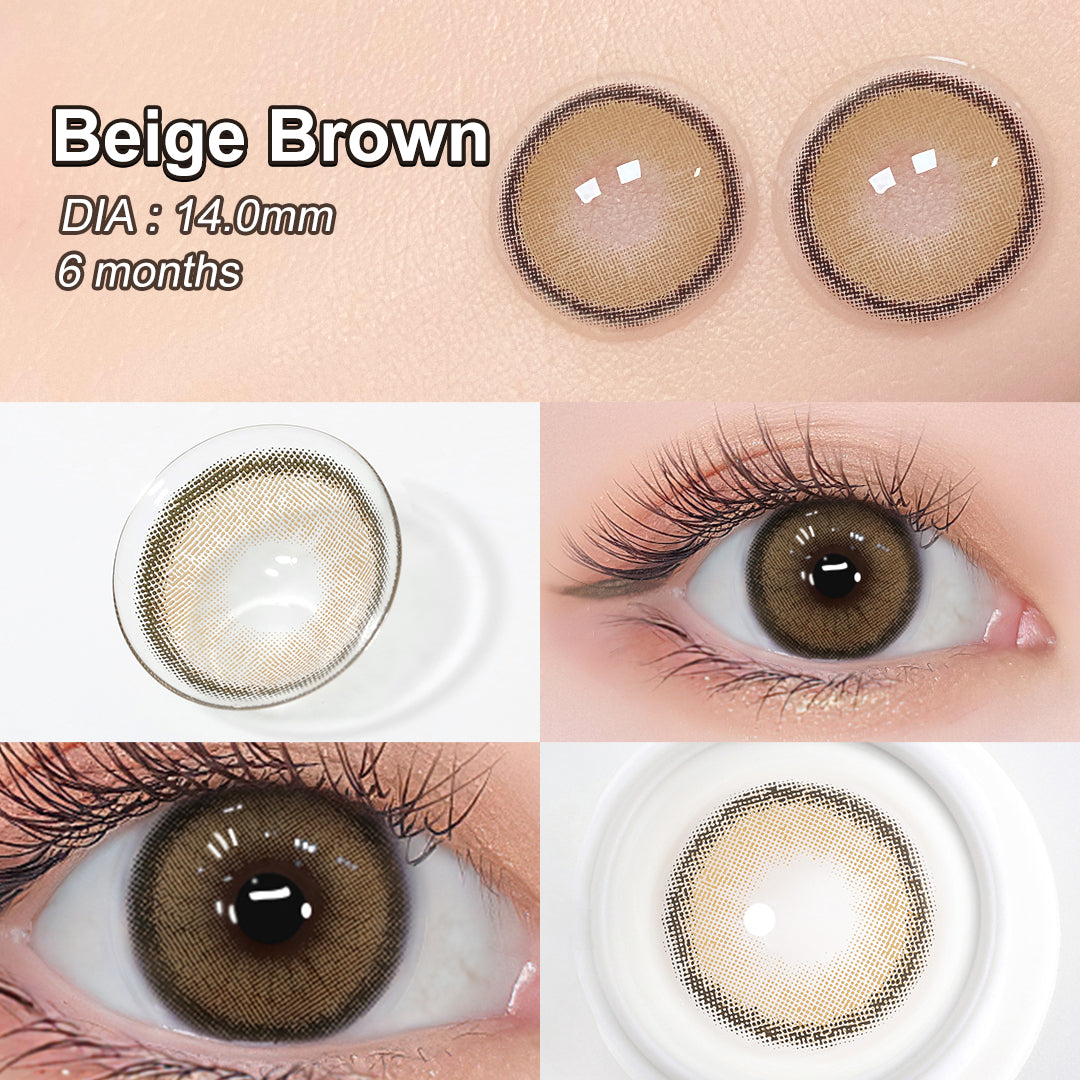 Roze Beige Brown Colored Contacts - Image 3 | Colored Contacts | FreshGo
