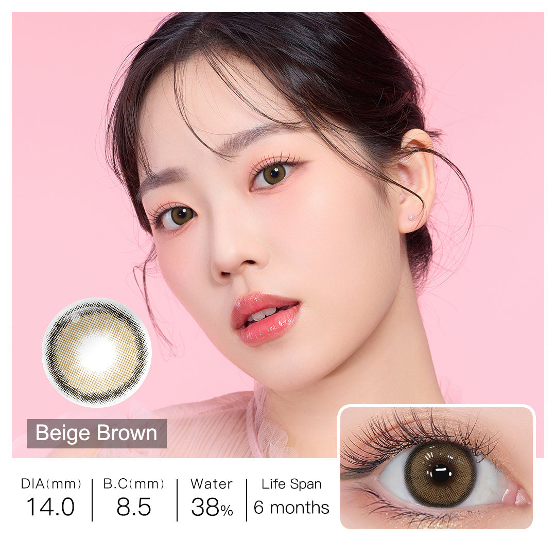 Roze Beige Brown Colored Contacts - Image 4 | Colored Contacts | FreshGo