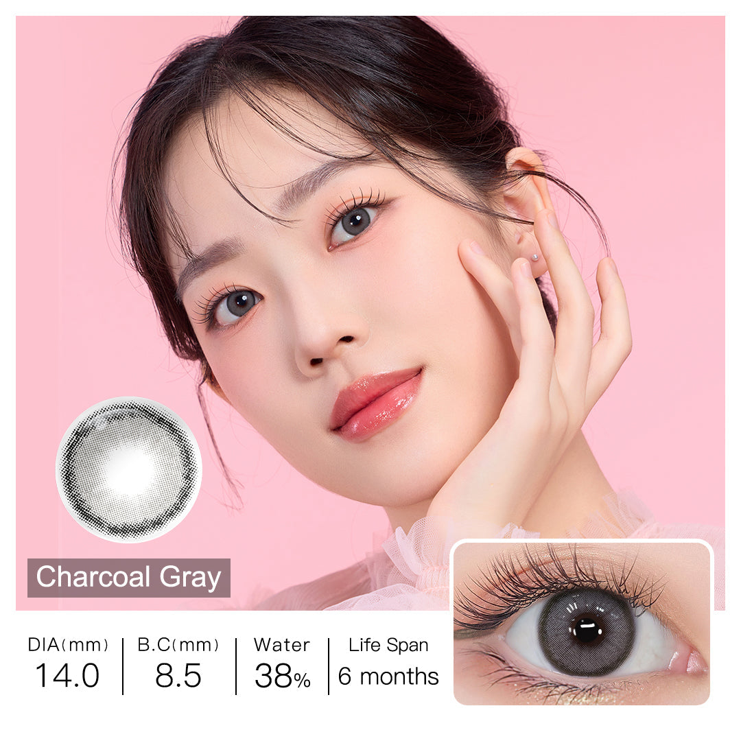 Roze Charcoal Gray Colored Contacts - Image 4 | Colored Contacts | FreshGo