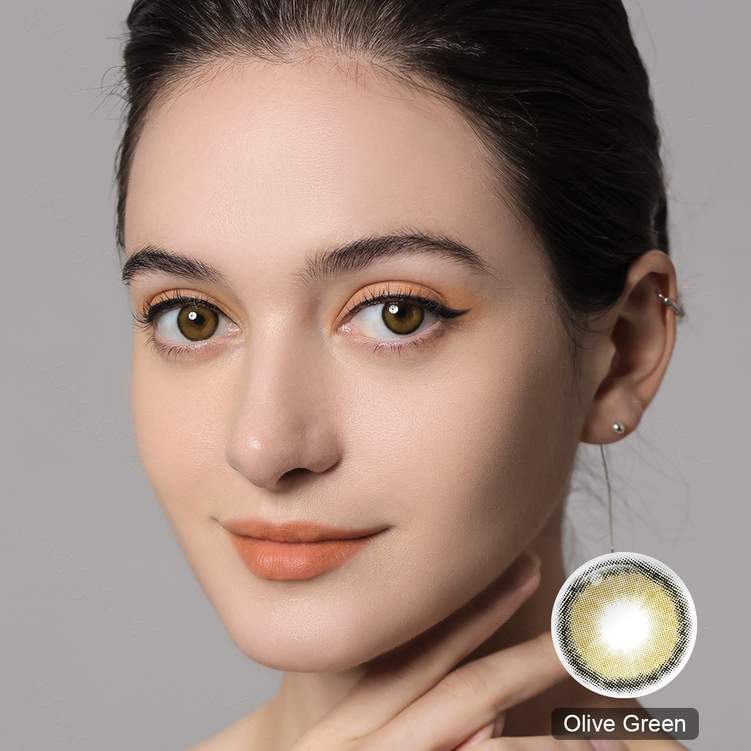 Roze Olive Green Colored Contacts - Image 4 | Colored Contacts | FreshGo