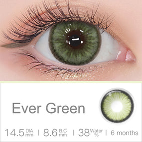Diamond N Ever Green Colored Contacts | Colored Contacts | FreshGo