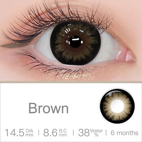 Supersize Brown Colored Contacts | Colored Contacts | FreshGo