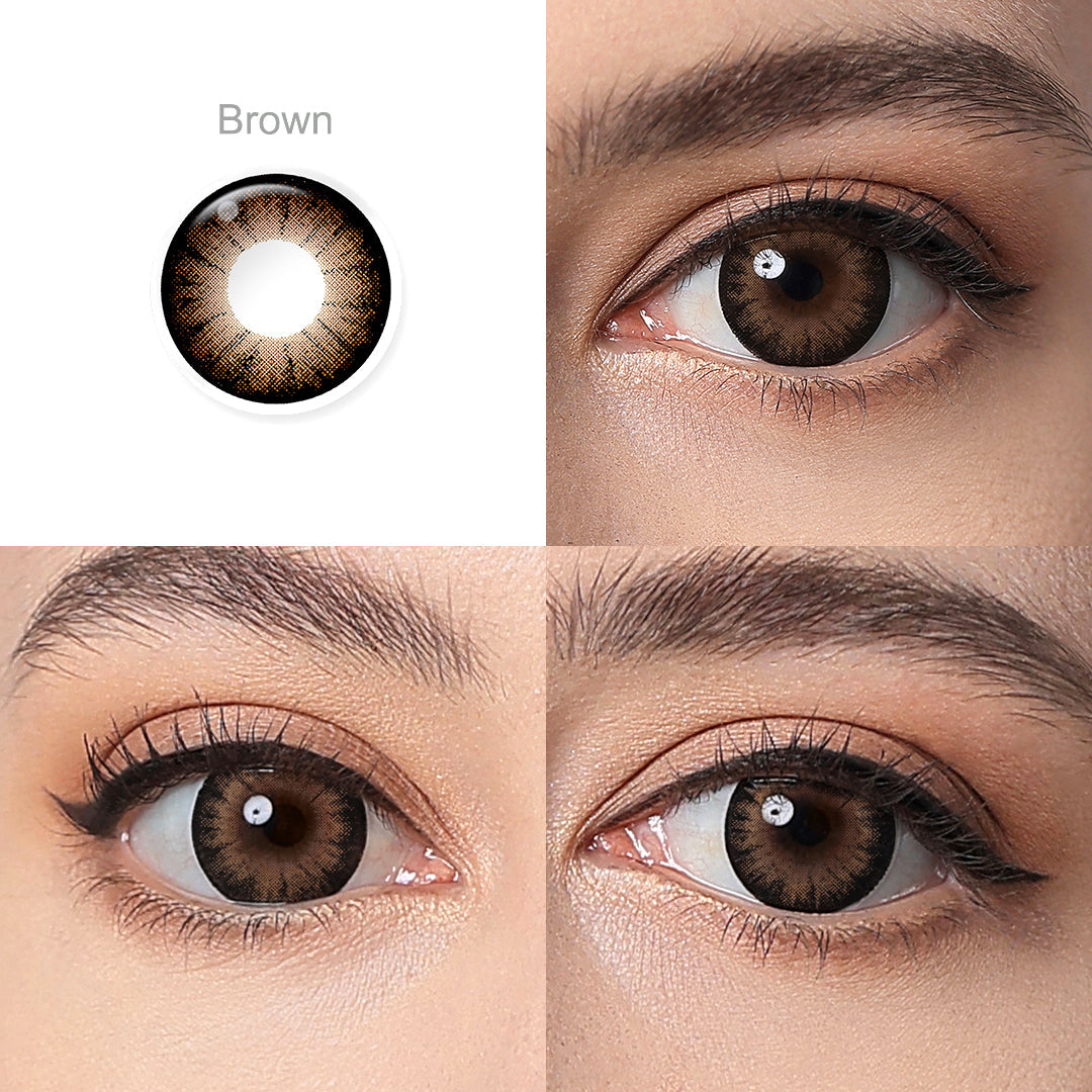 Supersize Brown Colored Contacts - Image 3 | Colored Contacts | FreshGo