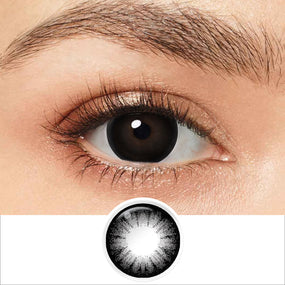 Supersize Black Colored Contacts | Colored Contacts | FreshGo
