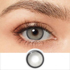 Luna Grege Gray Colored Contacts | Colored Contacts | FreshGo
