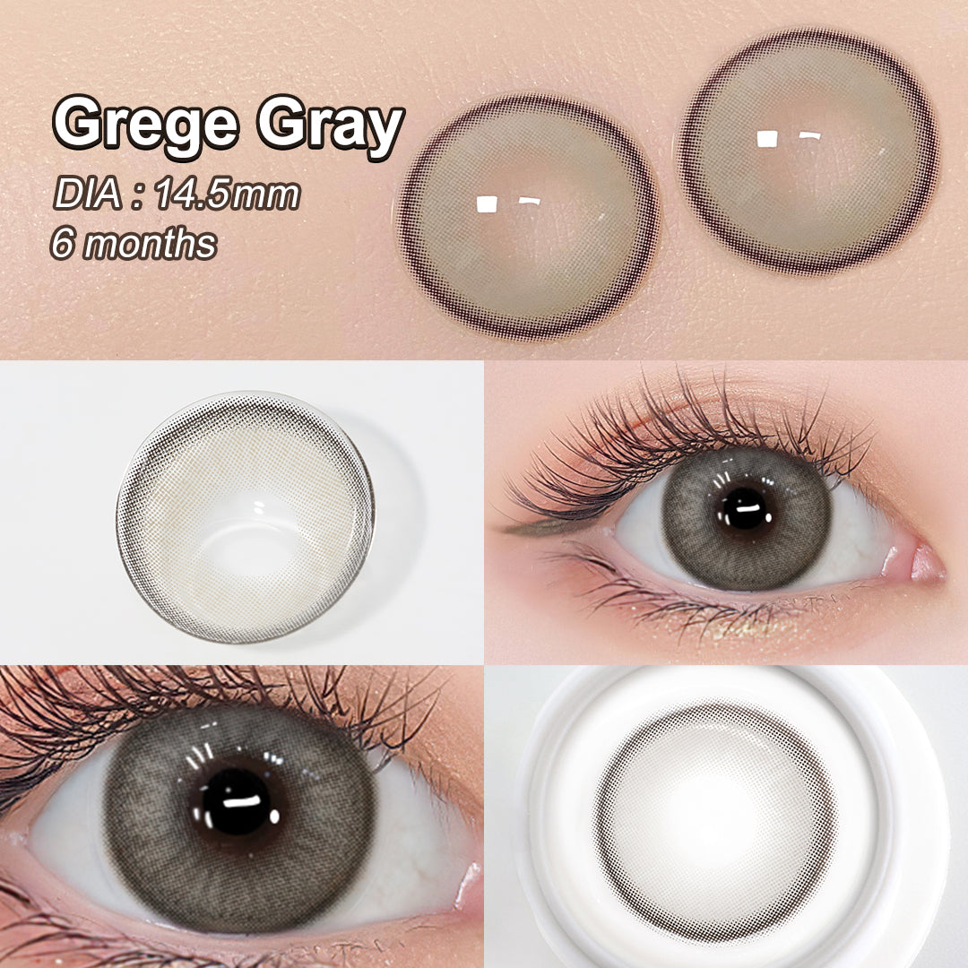 Luna Grege Gray Colored Contacts - Image 3 | Colored Contacts | FreshGo