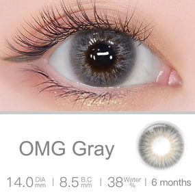 OMG Gray Colored Contacts | Colored Contacts | FreshGo