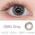 OMG Gray Colored Contacts | Colored Contacts | FreshGo