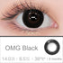 OMG Black Colored Contacts | Colored Contacts | FreshGo