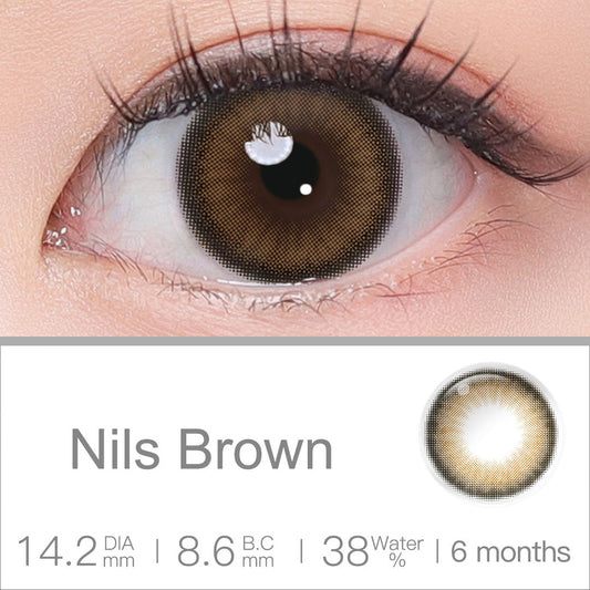 NILS Brown Colored Contacts | Colored Contacts | FreshGo