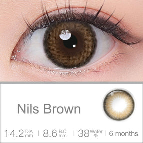 NILS Brown Colored Contacts | Colored Contacts | FreshGo