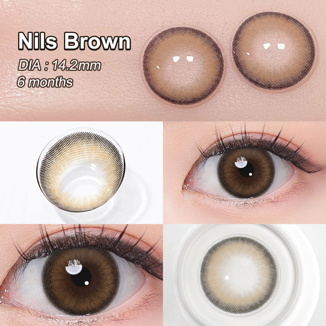 NILS Brown Colored Contacts - Image 3 | Colored Contacts | FreshGo