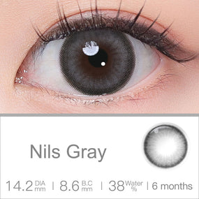Nils Gray Colored Contacts | Colored Contacts | FreshGo