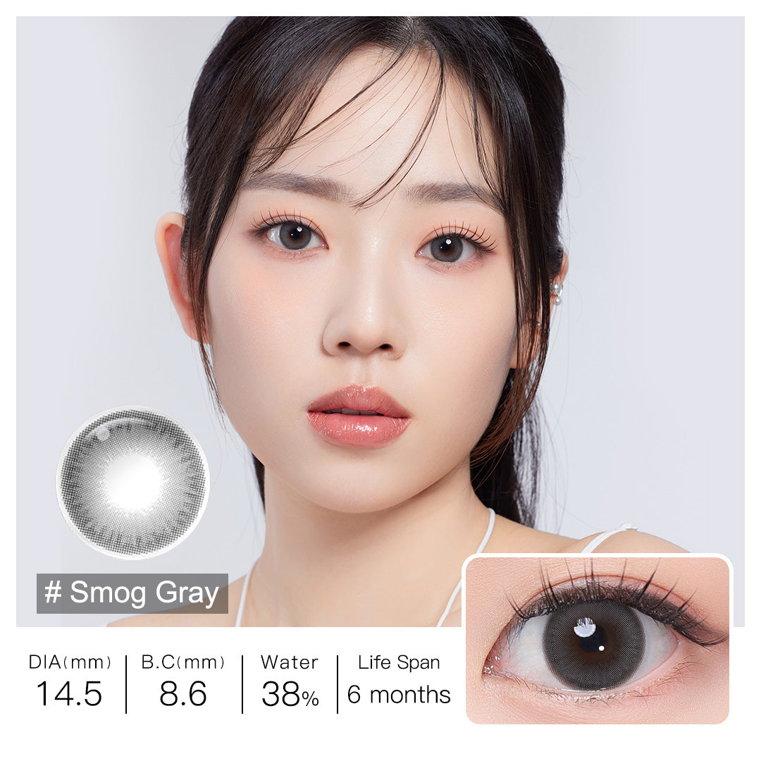 NILS Smog Gray Colored Contacts - Image 4 | Colored Contacts | FreshGo