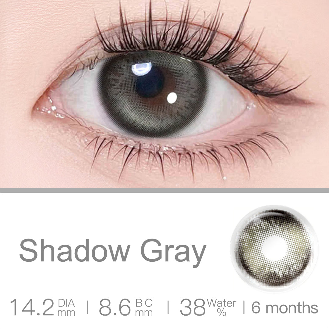 BLUSH GIRL Shadow Gray Colored Contacts | Colored Contacts | FreshGo