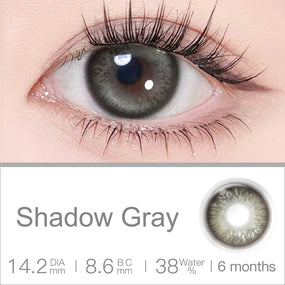 BLUSH GIRL Shadow Gray Colored Contacts | Colored Contacts | FreshGo