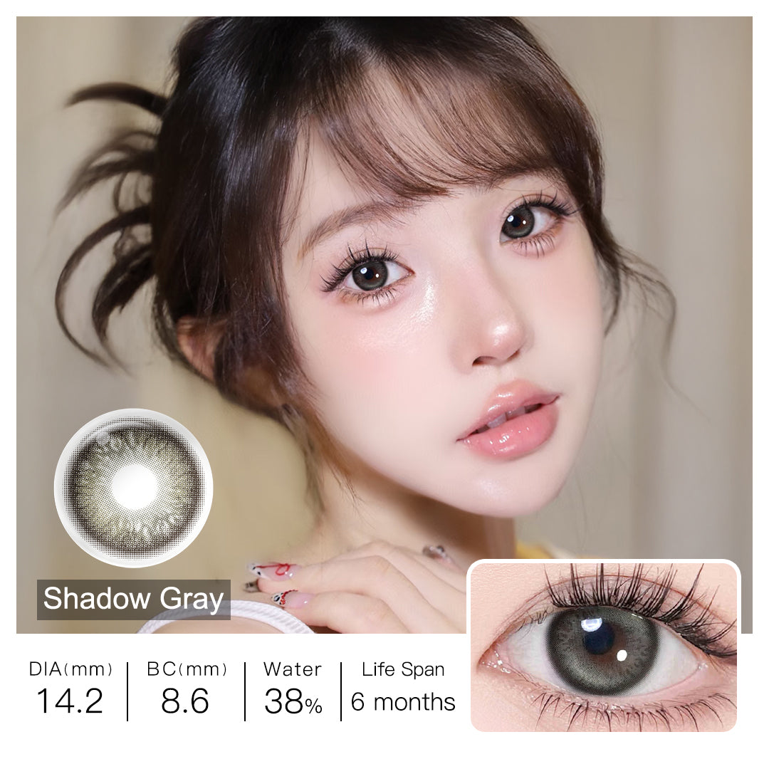 BLUSH GIRL Shadow Gray Colored Contacts - Image 4 | Colored Contacts | FreshGo