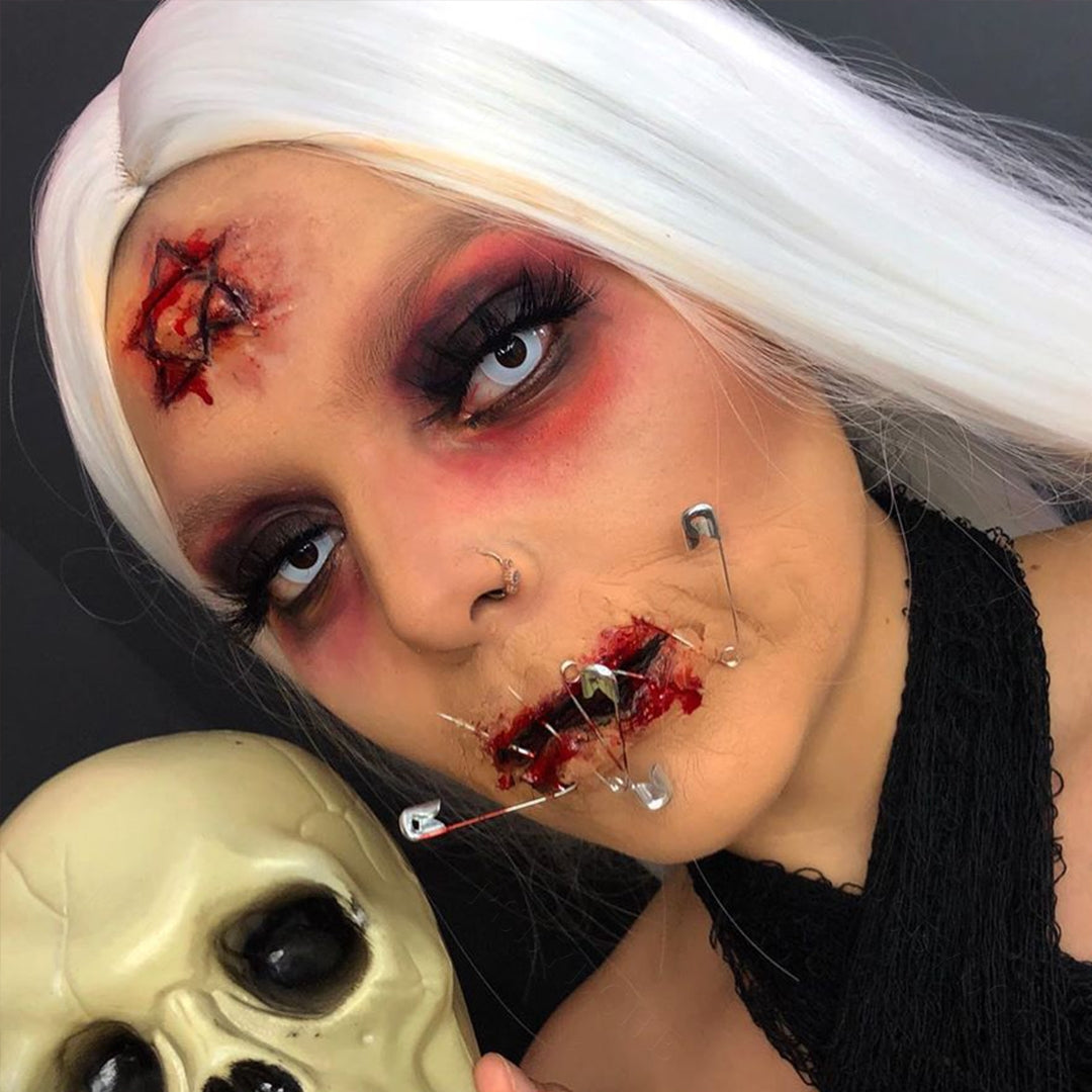 Whiteout Halloween Contacts - Image 8 | Colored Contacts | FreshGo