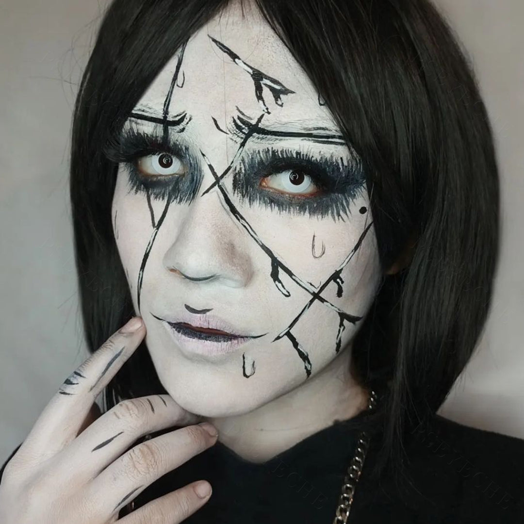 Whiteout Halloween Contacts - Image 3 | Colored Contacts | FreshGo