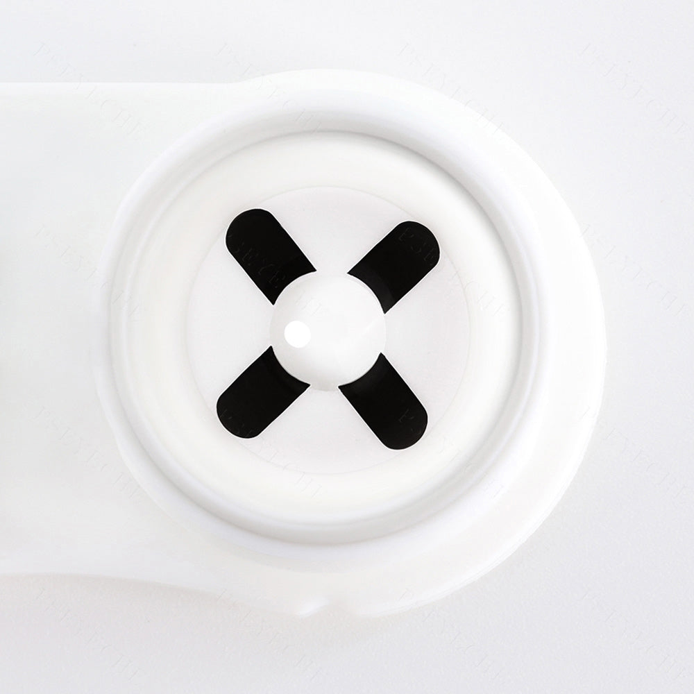 Black and White Cross Halloween Contacts - Image 6 | Colored Contacts | FreshGo