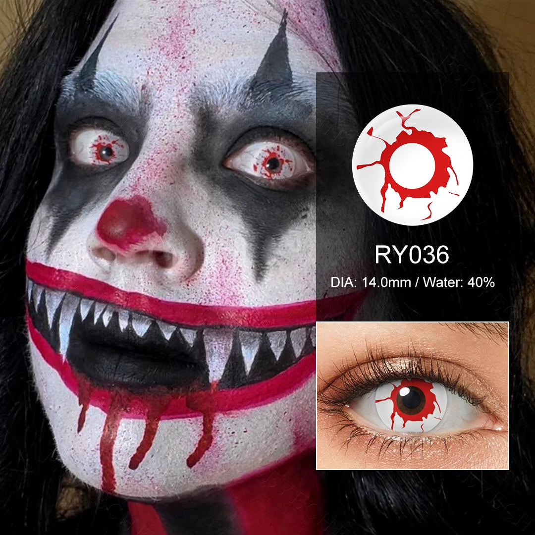 Blood Shot Halloween Contacts - Image 3 | Colored Contacts | FreshGo
