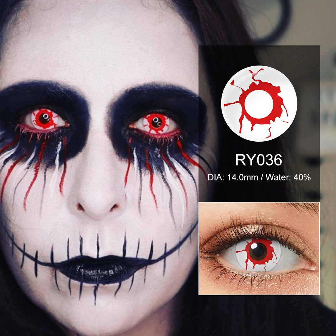 Blood Shot Halloween Contacts - Image 4 | Colored Contacts | FreshGo