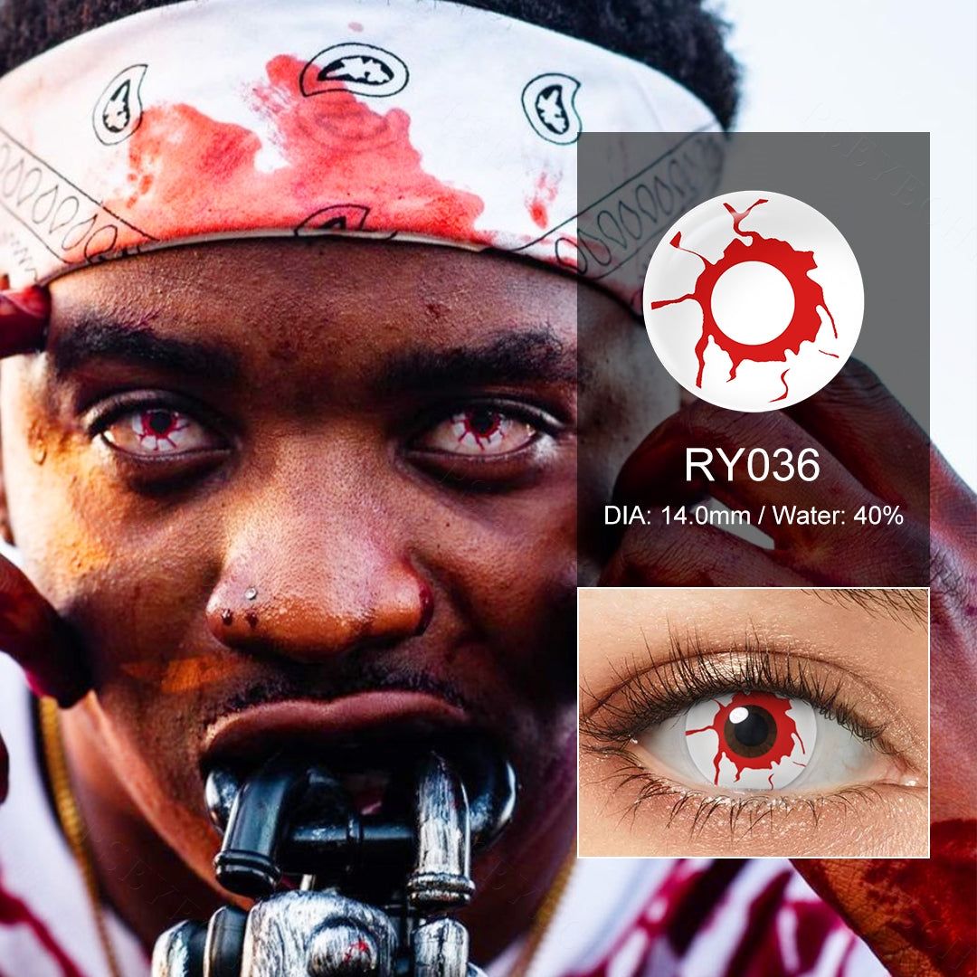 Blood Shot Halloween Contacts - Image 5 | Colored Contacts | FreshGo