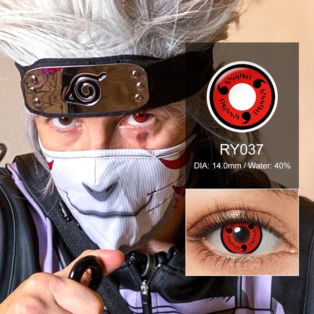 Sasuke 3 Tomoe Sharingan Eye Contacts - Image 3 | Colored Contacts | FreshGo