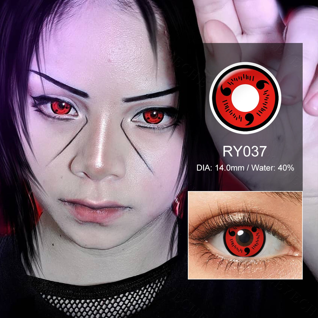 Sasuke 3 Tomoe Sharingan Eye Contacts - Image 6 | Colored Contacts | FreshGo