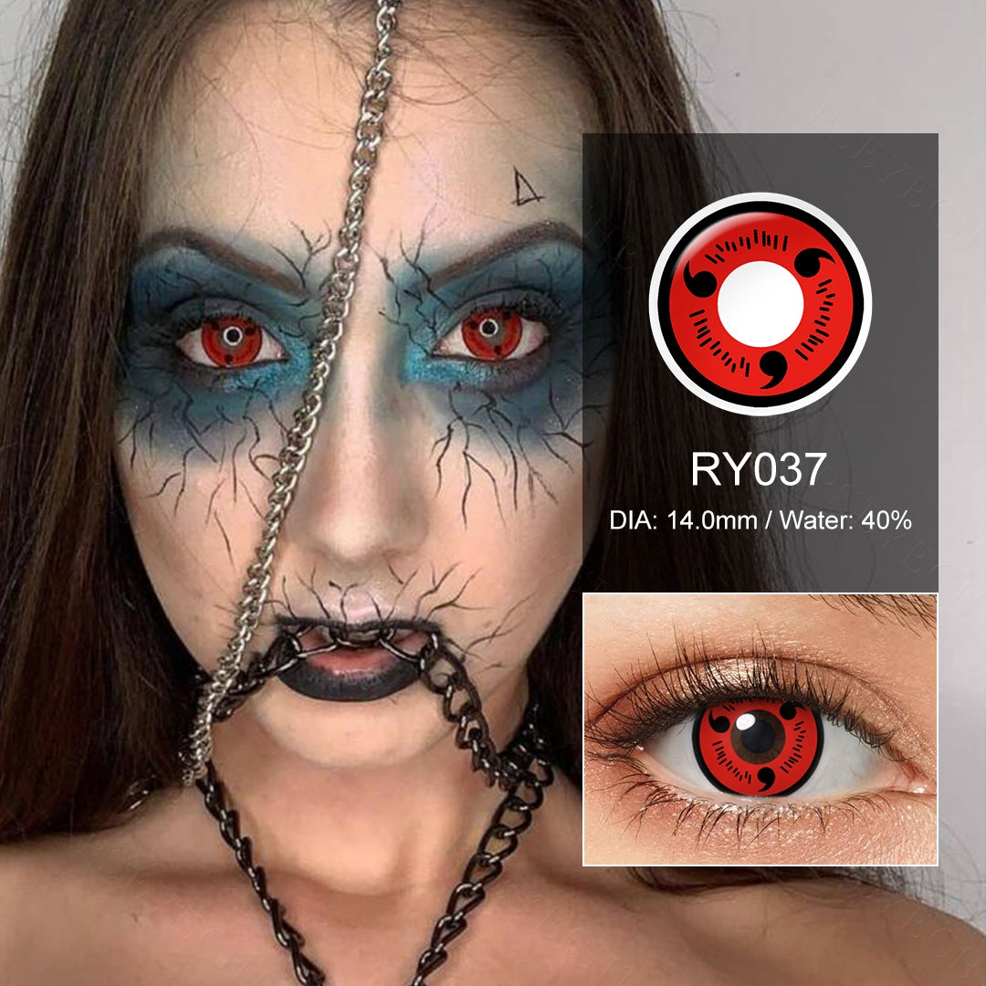 Sasuke 3 Tomoe Sharingan Eye Contacts - Image 7 | Colored Contacts | FreshGo