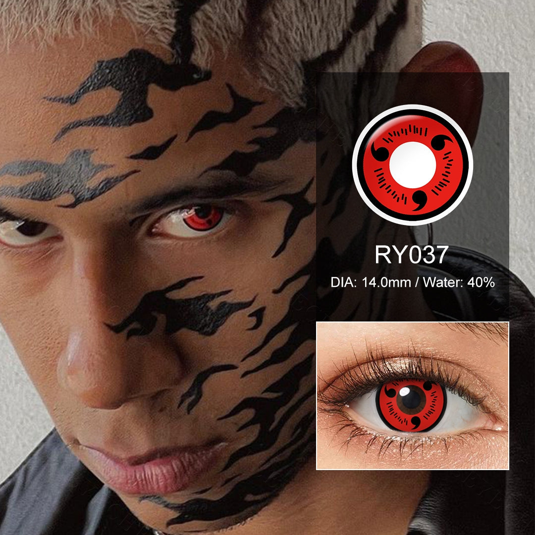 Sasuke 3 Tomoe Sharingan Eye Contacts - Image 8 | Colored Contacts | FreshGo