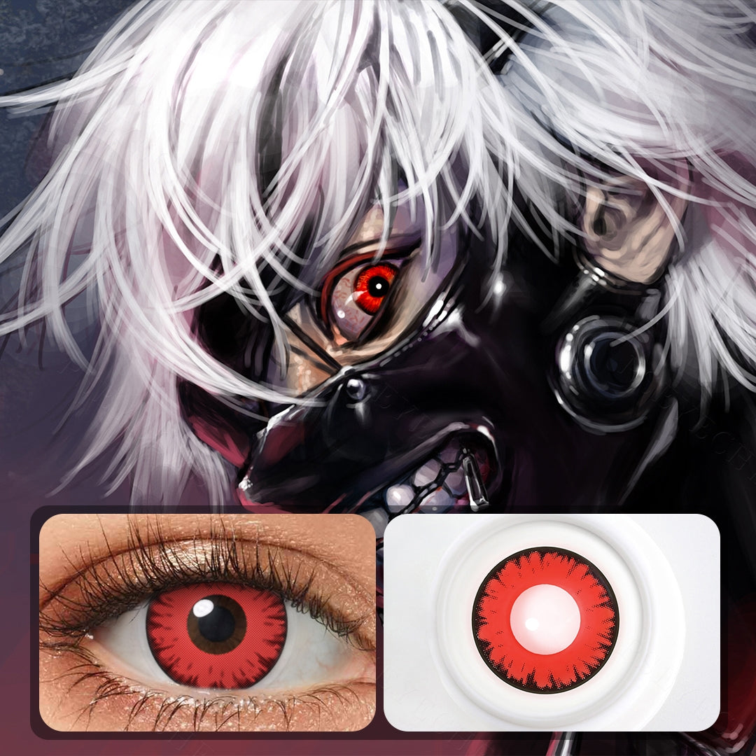 Red Twilight Volturi Contact Lenses - Image 2 | Colored Contacts | FreshGo