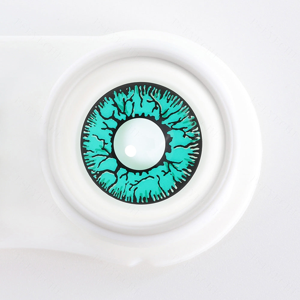 Green Crack Halloween Contacts - Image 6 | Colored Contacts | FreshGo