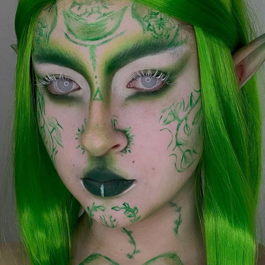 White Mesh Halloween Contacts - Image 7 | Colored Contacts | FreshGo