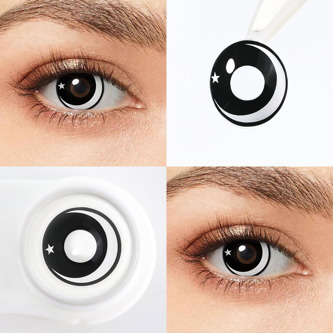 White Galaxy Halloween Contacts - Image 3 | Colored Contacts | FreshGo
