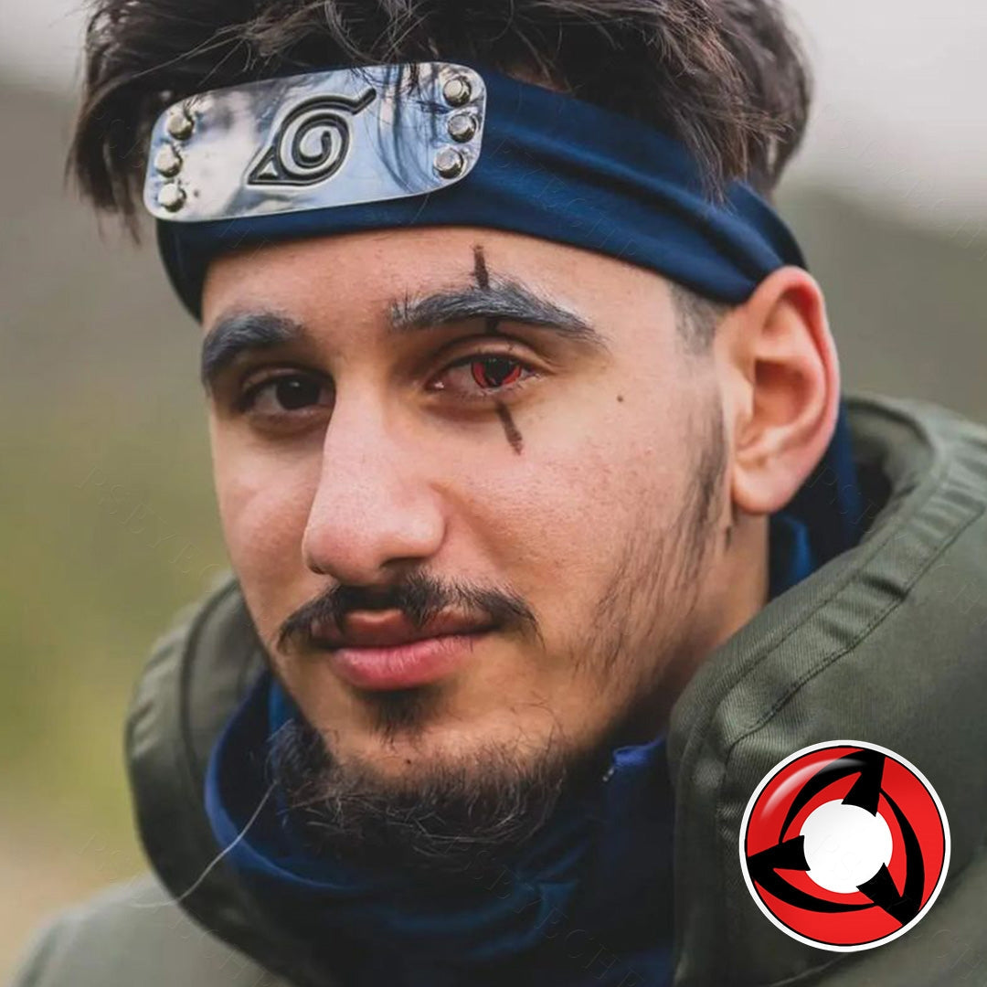 Kakashi Sharingan Halloween Contacts - Image 3 | Colored Contacts | FreshGo