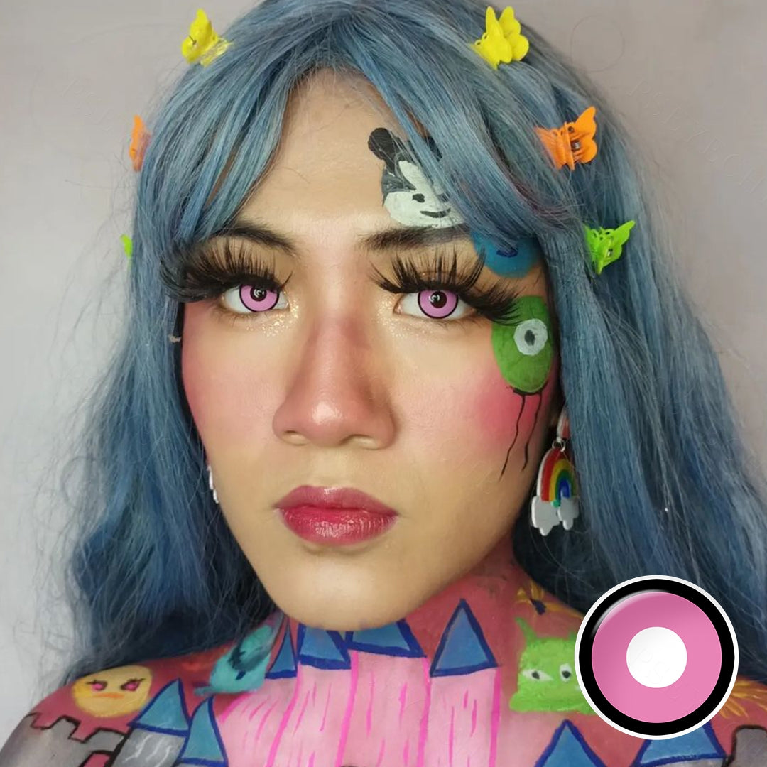 Nezuko Purple Manson Halloween Contacts - Image 8 | Colored Contacts | FreshGo