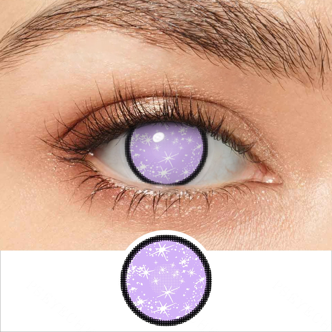 Cosplay Violet Galaxy Contacts | Colored Contacts | FreshGo