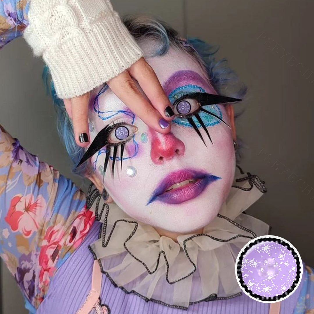 Cosplay Violet Galaxy Contacts - Image 3 | Colored Contacts | FreshGo