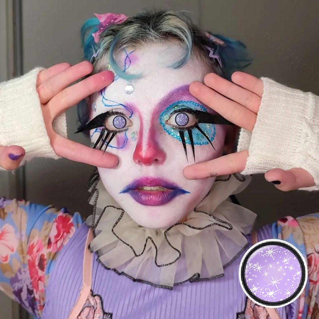 Cosplay Violet Galaxy Contacts - Image 4 | Colored Contacts | FreshGo