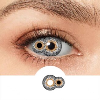 Mummy Double Iris Eye Sclera Contacts